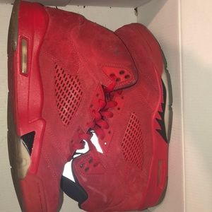 Red Jordan 5s